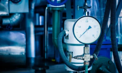 water inside water meter