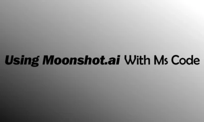 using moonshot.ai with ms code